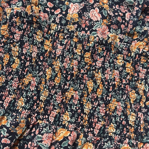 Old Navy Cami Dress Linen Blend Floral Size Small - Picture 6 of 9